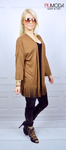 Narzutka BOHO, frędzle